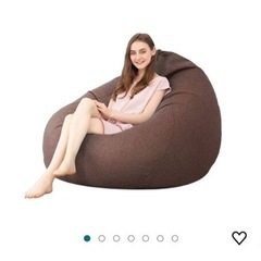 家具 ソファ ビーズクッションの画像