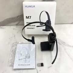 【レガストック川崎本店】HUAKUA M7 ワイヤレスヘッドセット