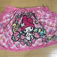 ラップタオル マイメロ 50㎝ プール 巻きタオル 水泳の画像