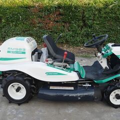 乗用草刈機 オーレック ラヒットモアー RM983 22馬力 2WD 337時間 配送OK 動画あり 乗用モアーの画像