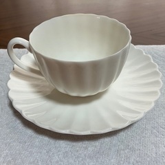 白磁のコーヒーカップ5客
