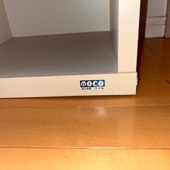 【取引完了】　本棚　スライド　シェラフ　ホワイトの画像