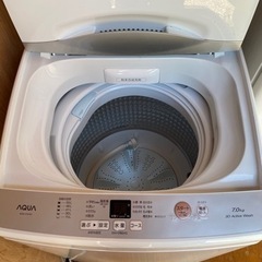 AQUA 洗濯機 7.0キロの画像
