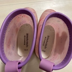 レインセット ポンチョ 長靴 子供 の画像