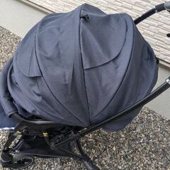 【受渡取引中】Runfee RA8（ランフィ RA8）　ミニマルネイビー A型両対面ベビーカーの画像