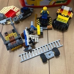 LEGOレゴ基本セット　赤いバケツ　の画像
