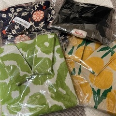 ニットハンドバック