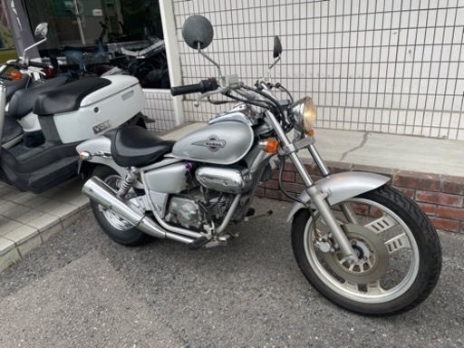 ★18万円！マグナ50 セル1 実働車　ホンダ　マグナ　AC13 アメリカン　原付