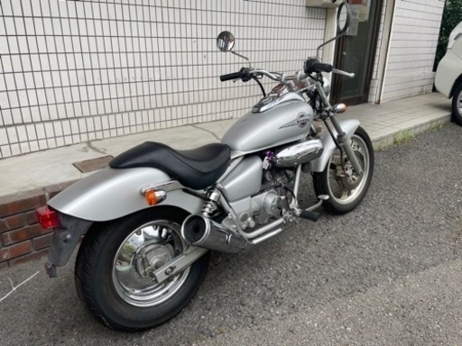 ★18万円！マグナ50 セル1 実働車　ホンダ　マグナ　AC13 アメリカン　原付