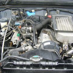 美車 ４年 ジムニー ＪＡ１１Ｖ スコットＬＴＤ ５速 エアコン パワステ サターンブラックＭの画像
