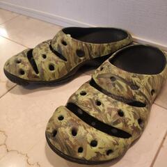 【美品】KEEN YOGUI ARTS  CAMO GREEN　の画像
