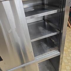 マルゼン ステンレス2段収納棚 喫茶店 飲食店 業務用収納棚 調理器具 の画像