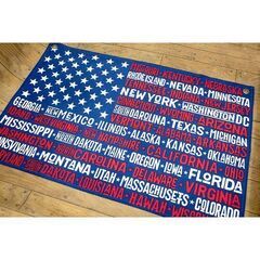 フラッグ タペストリー 80x120cm★USA LETTER