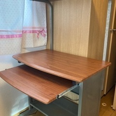 パソコンデスク　山善