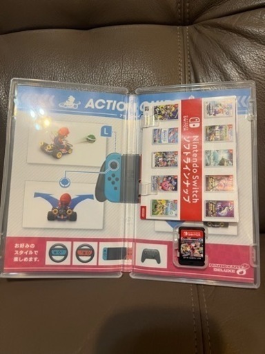 決まりました！ありがとうございました！Switch 有機EL マリオレッド（新品、未開封）マリカ（中古）セット