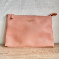 【サマンサタバサ美品】2wayクラッチバッグ／ショルダーバッグ