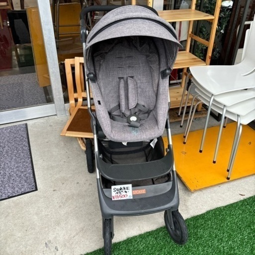 STOKKE ストッケ ベビーカー グレー シンプル おしゃれ