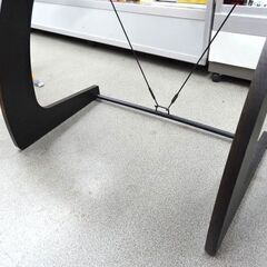 ニトリ ガラスPCデスク マーチン80 幅80×奥行50×高さ75cm ガラス