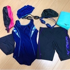 【中古】男女 水泳グッズ