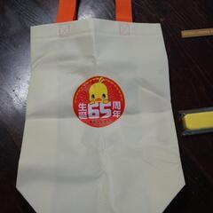 チキンラーメンのひよこちゃん箸と箸箱、手提げ、ジャガード織タオルのセット。可愛いの画像