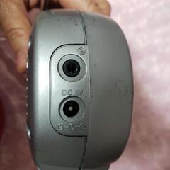 小さなラジオカセット、の画像