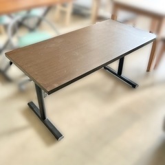 家具 オフィス用家具 机 デスク ダークブラウン系