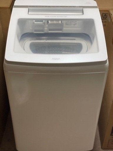 送料・設置込み　洗濯乾燥機　9kg/4.5kg AQUA 2021年