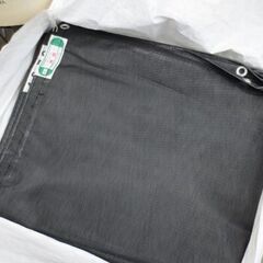 未使用保管品 1.8M×7.2M メッシュシート 10枚入 飛散防止 ブラック 足場 解体 塗装 札幌 北20条店の画像