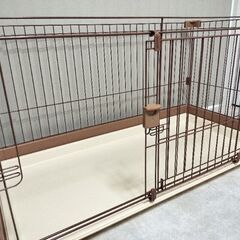犬　ケージ　サークル　リッチェル　お掃除らくらく　ペットの画像