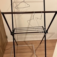 ニトリハンガーラック　洗濯　室内干し