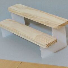 ショーケース用　３段ステージ　【未使用】の画像