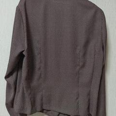 ドット柄ブラウス　Ｌの画像