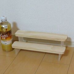 ショーケース用　３段ステージ　【未使用】の画像
