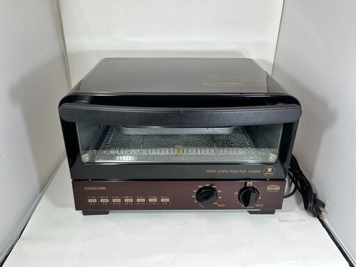 オーブントースター コイズミ KOIZUMI KOS-1215 2020年製 中古動作品 クリーニング済み