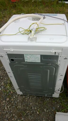 商談中、東芝全自動洗濯機