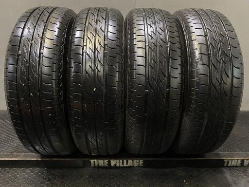 BS BRIDGESTONE NEXTRY 175/65R14 14インチ 夏タイヤ 4本 21年製 バリ溝 コルト キューブ ノート デミオ等　(VTG818)