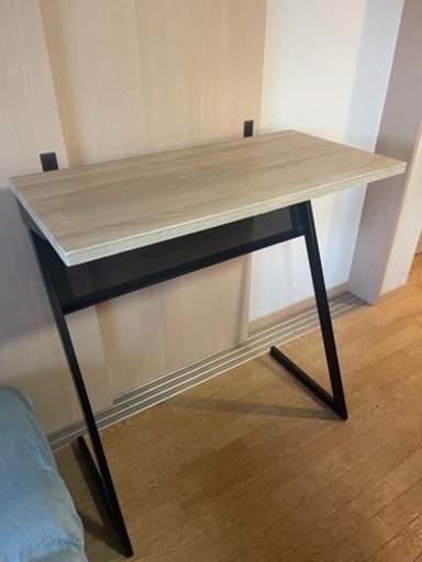 ホームオフィス リモートワーク スタンディングディスクタンスのゲン スタンディングデスク 幅89cm 木製 パソコンデスク シンプル 省スペース スリム Z-RISE - basic - オーク  読書