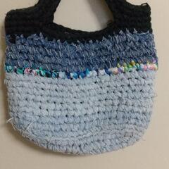 夏にオススメ！デニムヤーンバッグの画像