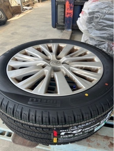 新品タイヤセット18インチ　20アルファード純正　今だけ7万円