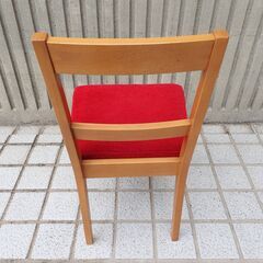 チェア　椅子　天然木＋高品質ファブリック(特別に選んだ生地で作っています) の画像