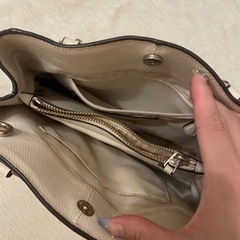 coach バック　白の画像