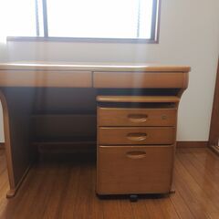 ニトリ　学習机　引き出しの画像