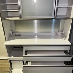 AYANO綾野製作所(大きめ140cm幅)食器棚⭕️キッチンボード✨ハイタイプ