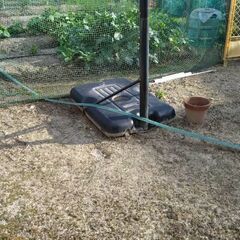 バスケットゴールの画像