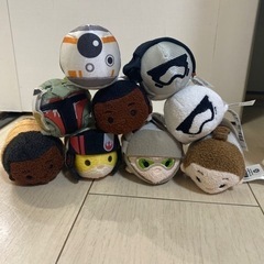 スターウォーズ　STAR WARS ツムツム　ぬいぐるみ　美品の画像