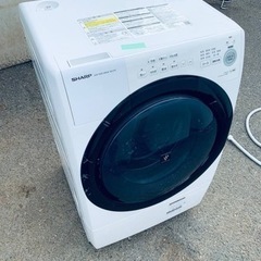⭐️SHARPドラム式電気洗濯乾燥機⭐️ ⭐️ES-S7E-WL⭐️