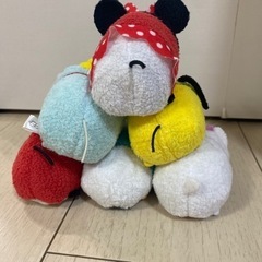 ディズニー　Disney ツムツム　ぬいぐるみ　美品の画像