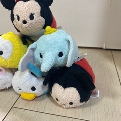 ディズニー　Disney ツムツム　ぬいぐるみ　美品の画像