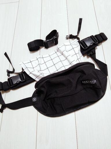 BORNBOON　ウエストバッグ　ヒップポーチ