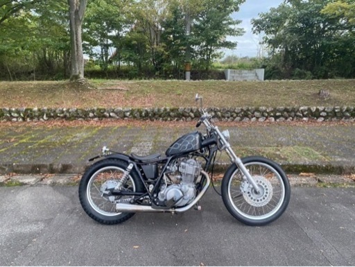 バイク YAMAHA SR400 チョッパーカスタム 2001年式